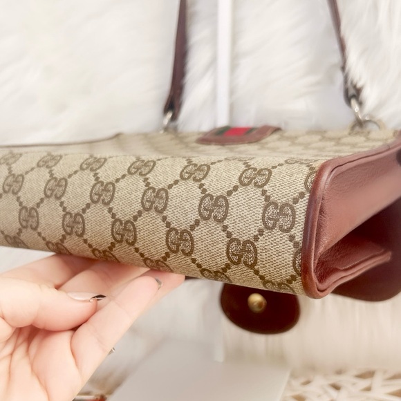 Vintage Gucci GG Supreme Web Sherry Line Bag - Picture 16 of 16